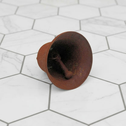 Rusty tin Liberty bell