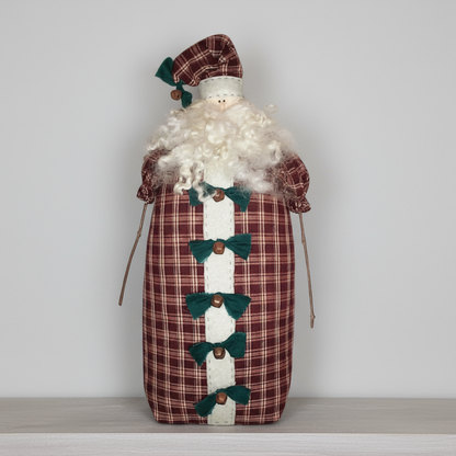 Decorative freestanding Santa Claus doll pattern