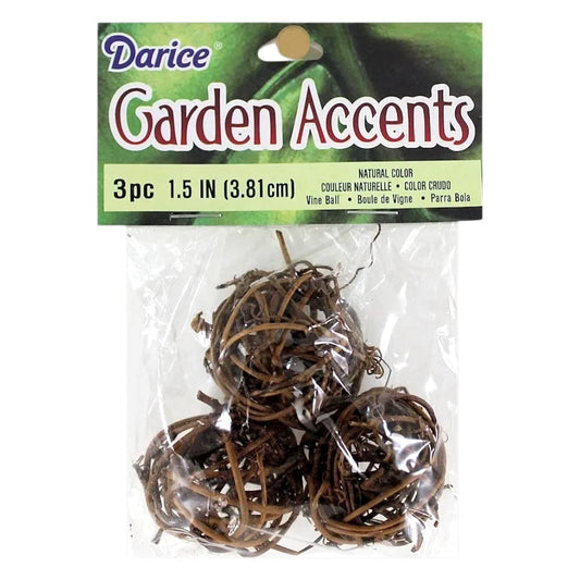 1.5" miniature vine balls