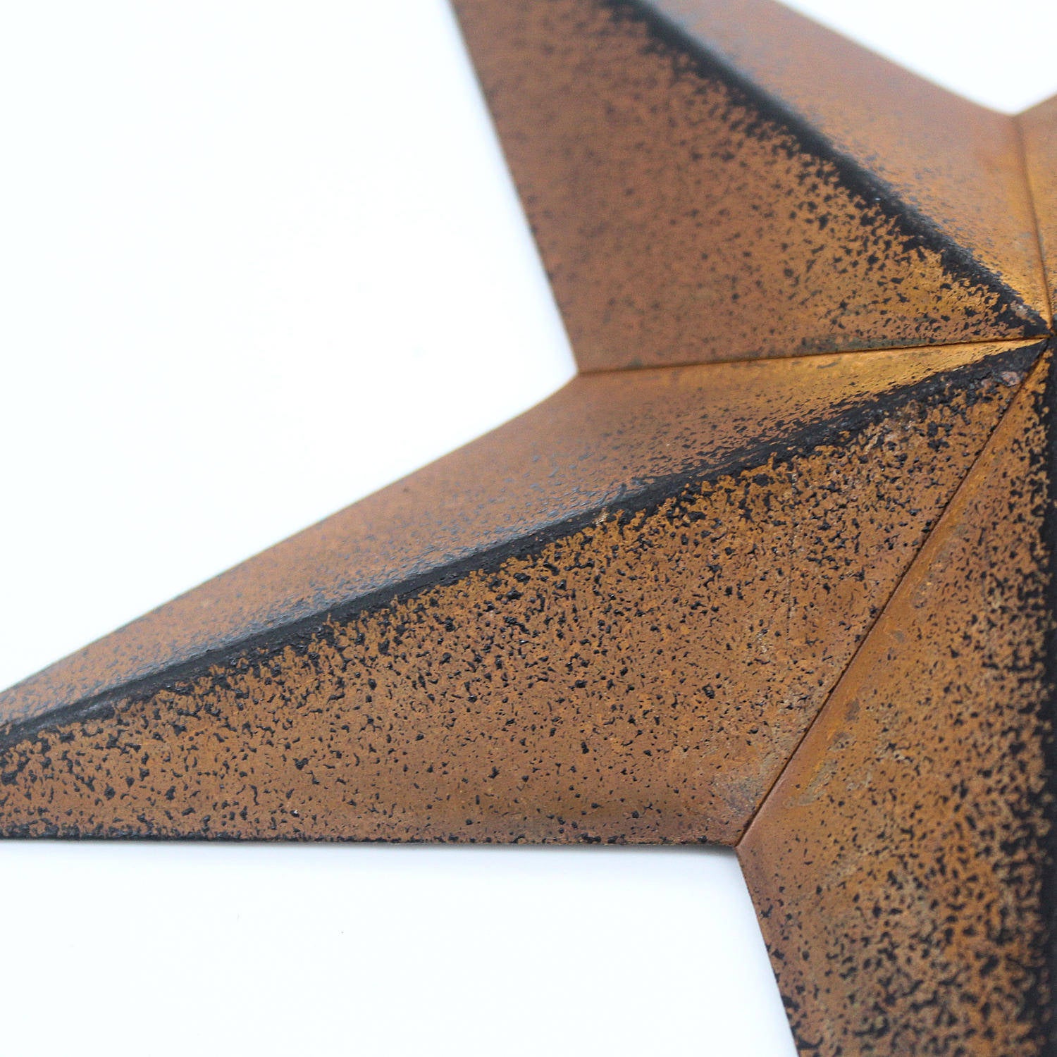 Rusty tin 8" 2-D barn star