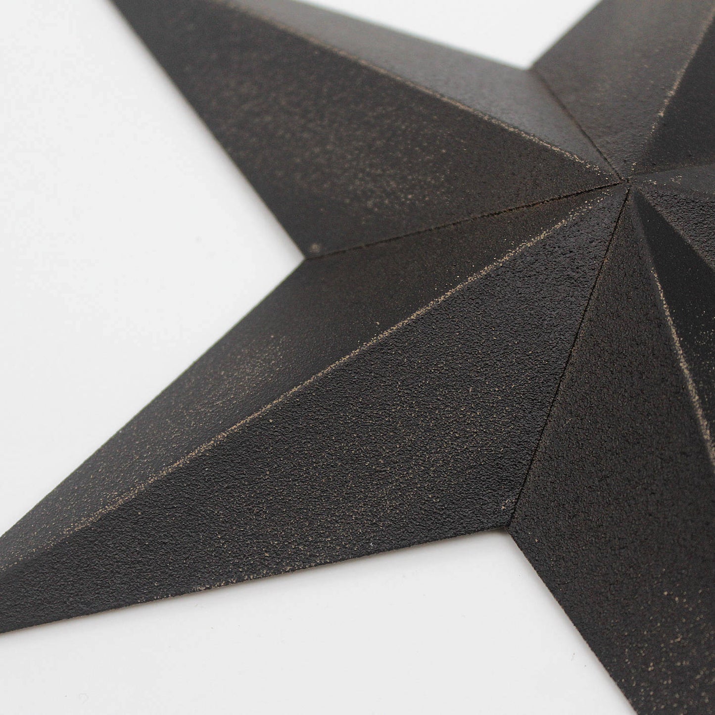 Black tin metal 2-D 8" barn star