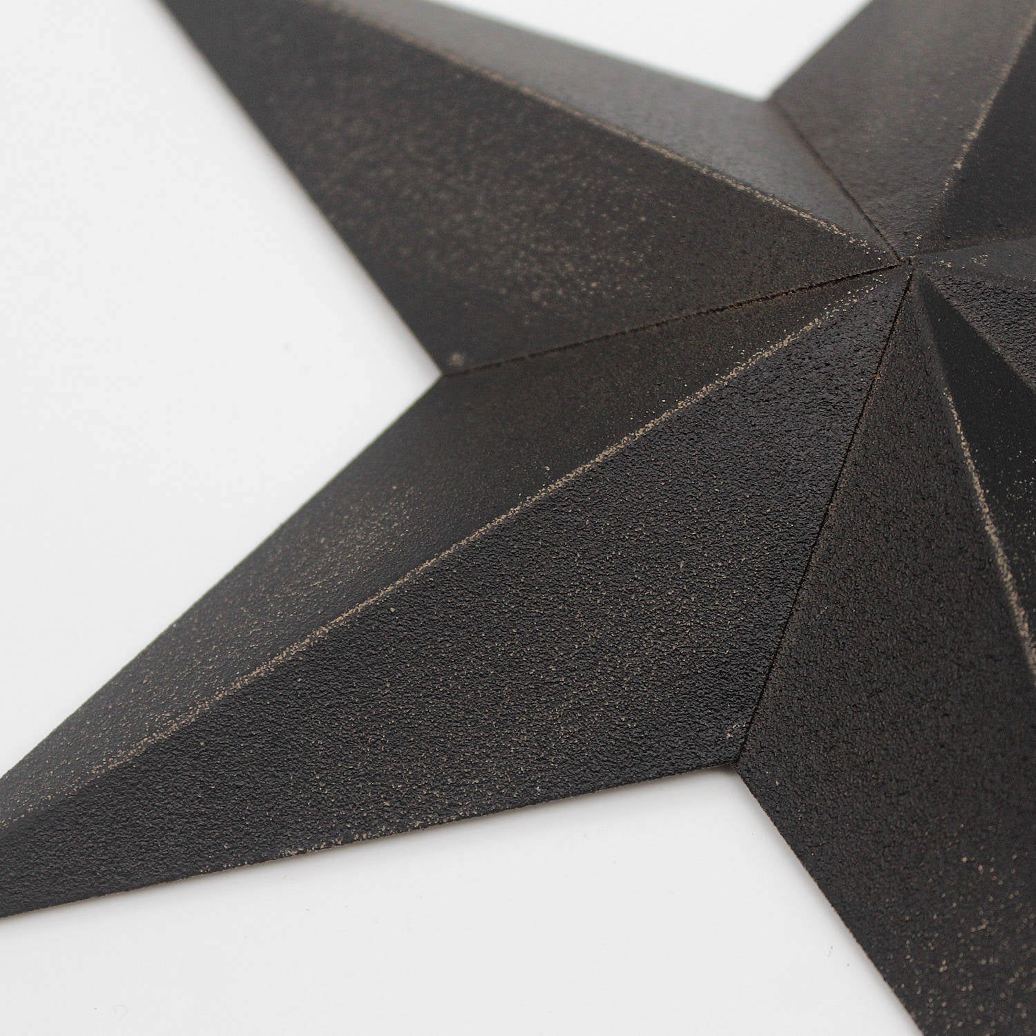 Black tin metal 2-D 8" barn star