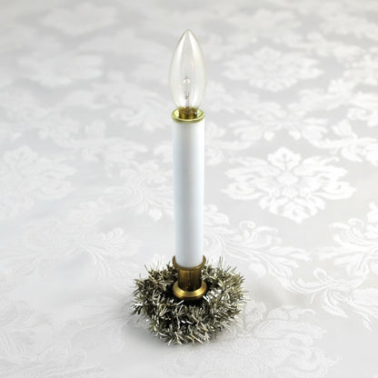 Vintage-style taper candle ring