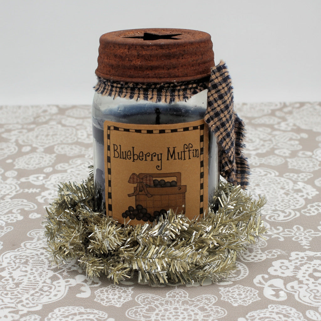 Vintage-style candle ring