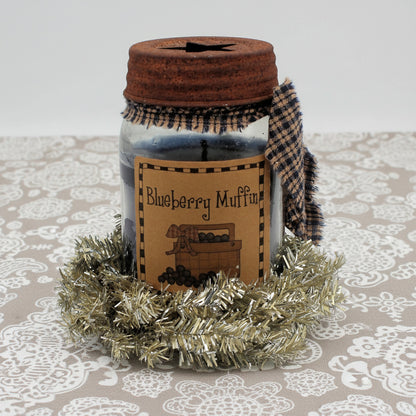 Vintage-style candle ring